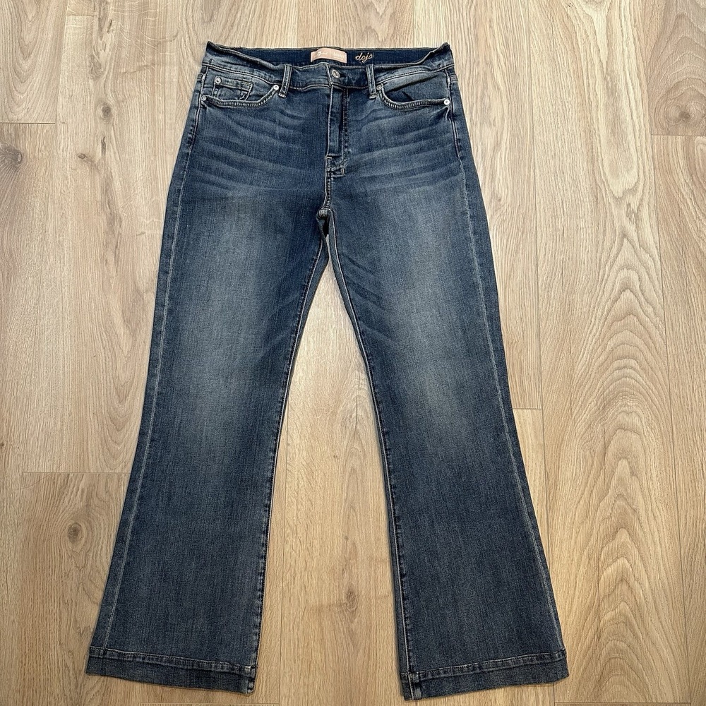 7 For All Mankind Dojo Bootcut Jeans Size 32x29.5" B Air Stretch Y2K EUC